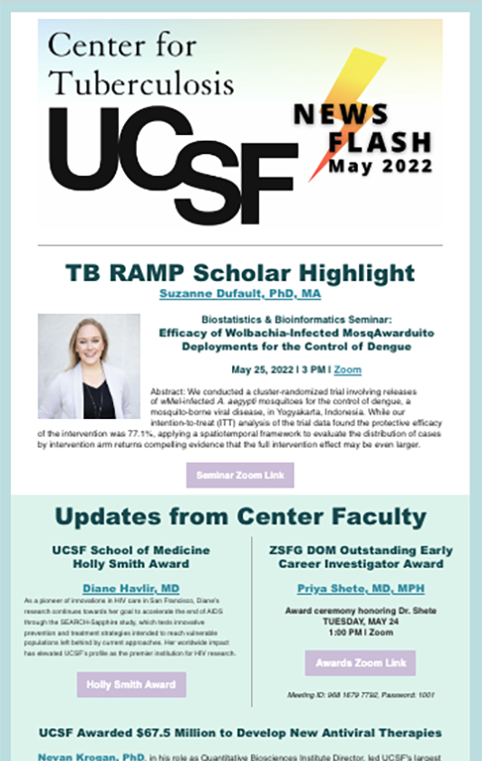 Image of May 2022 newsletter