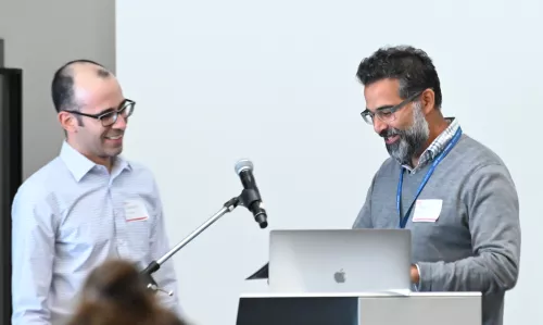 Gustavo Velasquez and Payam Nahid at BATS