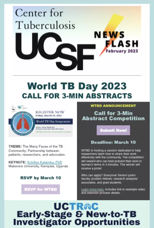 Image of February 2023 newsletter
