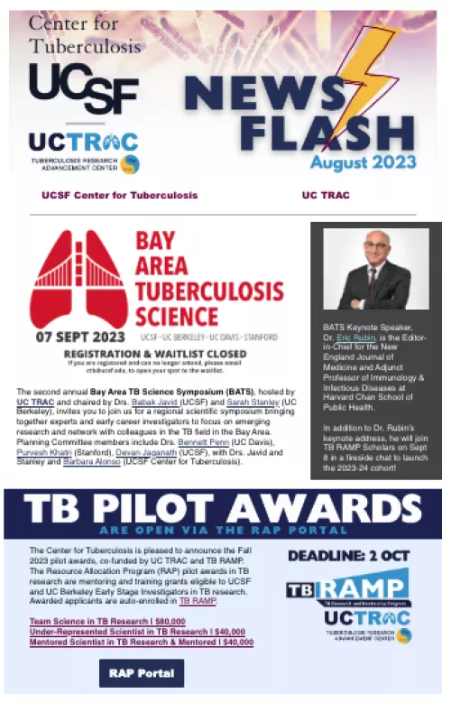 Image of August 2023 newsletter