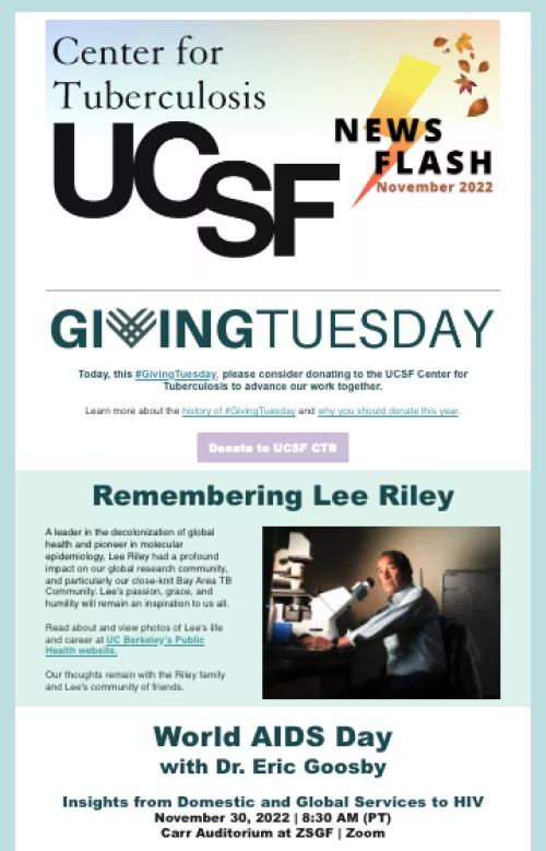 Image of CTB November newsletter
