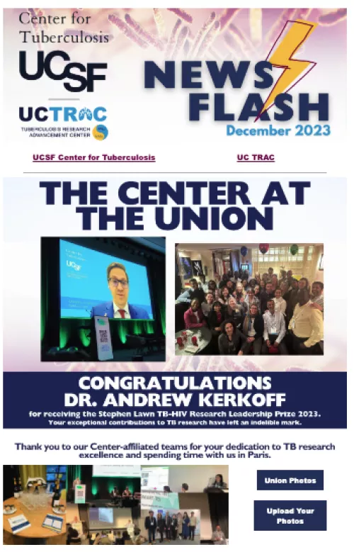 Image of December 2023 newsletter